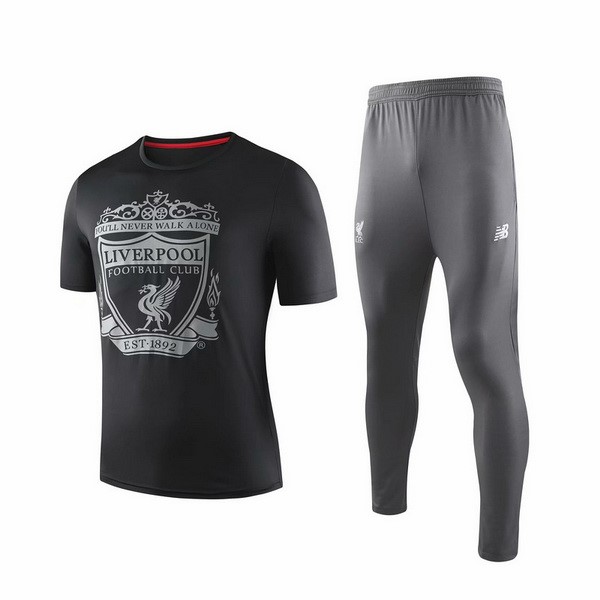 Entrenamiento Liverpool Conjunto Completo 2019/20 Negro Gris